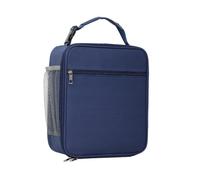 Giwnhvx Sac à déjeuner réutilisable pour homme et femme - Boîte à déjeuner isotherme - Bleu - Facile à utiliser