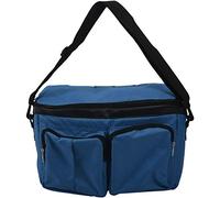 Giwnhvx Sac à Langer pour le Sac à Couches Poussette Organisateur Sac de pour le Voyage de Maman Pendaison de Landau Chariot à Main Sac de Deux Bouteilles Bleu