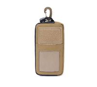 Giwnhvx Sac à main pour cartes de chasse étanche avec fermeture éclair Marron