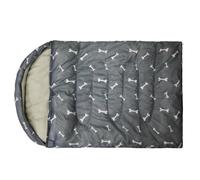 Giwnhvx Sac de Couchage Imperméable et Chaud pour Animal de Compagnie, Camping en Plein Air, Couverture de Lit pour Chien, Coussin en Peluche, avec Cordon de Serrage, Tapis de Chenil B