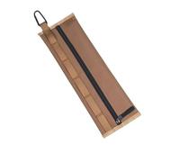 Giwnhvx Sac de rangement étanche pour accessoires de camping - Sac de rangement pour pinces à linge - Oxford marron