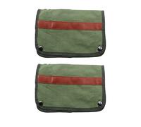 Giwnhvx Sac de rangement pour accoudoir en toile pliable pour chaise de camping en plein air pique-nique pêche sac latéral B