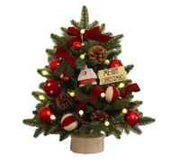 Giwnhvx Sapin de Noël artificiel pour le bureau, décoration intérieure, Noël