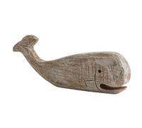 Giwnhvx Sculpture de en Bois Décoration Nautique Cadeau de Pendaison de Crémaillère Statue de Bureau Entrée Bureau Statue d'animal en Bois