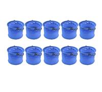 Giwnhvx Seau pliable bleu, seau de pêche portable, pliable, seau de couleurs artistiques, lavande