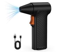Giwnhvx Sèche-cheveux puissant à haute vitesse Turbo 110 000 tr/min sans balais et rechargeable