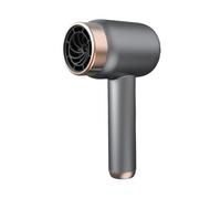 Giwnhvx Sèche-Cheveux Sans Portable avec Branchement et Recharge 2 en 1 avec Recharge USB, Air Chaud et Froid, Sèche-Cheveux Sans B avec Prise EU.