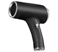 Giwnhvx Sèche-Cheveux Sans Rechargeable à Domicile - Sèche-Cheveux à Ions Négatifs à Haute Vitesse - Air Froid et Chaud - Prise EU