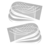 Giwnhvx Semelles intérieures réglables à 3 couches, pieds réglables de style XO pour l'écart de longueur de jambe, taille L, facile à utiliser