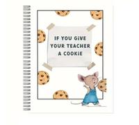 Giwnhvx Si vous offrez un livre à biscuits à votre professeur, un cadeau attentionné, si vous offrez à votre professeur un modèle de biscuits (1 pièce)