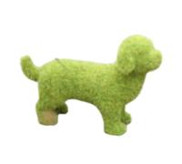 Giwnhvx Simulation de Chien Floqué, Sculpture d'animaux, Ornements de Jardin, Décoration de Fenêtre, Photographie, Décoration d'animaux B