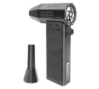 Giwnhvx Souffleur Ventilateur 140.000 /Min. Affichage de Puissance Mini Duster Portable Outil de Nettoyage de Plumeau Haute vitesse, Souffleur Violent Noir