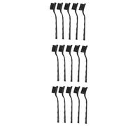 Giwnhvx Sourcingmap Lot de 15 brosses anti-statique pour PCB Noir 17 cm