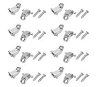 Giwnhvx Sourcingmap Lot de 16 cordes pour guitare électrique Argenté
