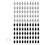 Giwnhvx Spikes Conique Chaussures de rechange pour chaussures de sport Chaussures de course Chaussures d'entraînement Pince spirale avec clé à pointes