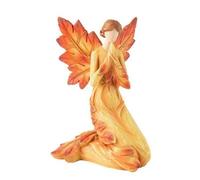 Giwnhvx Statue D' en Feuille D'Érable d'automne, Ornements de Bureau, Décoration de Jardin, de Maison, de Bureau, Agenouillé