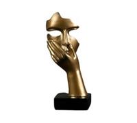 Giwnhvx Statue nordique, ornements de bureau en résine abstraits, sculpture, figurines, visage, personnage, artisanat, bureau, décoration de la maison E