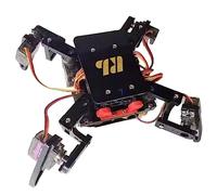 Giwnhvx STEM Programmation Intelligent Robot Kit Accessoires DIY Kit Électronique Assemblage Spider Robot APP Télécommande Robot Ensemble Complet