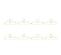 Giwnhvx Style cintre en rotin, organisateur de vêtement, cintre adulte, cintre de décoration de pièce pour vos vêtements, 8 pièces