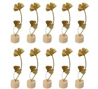 Giwnhvx Style Nordique Ornements Dorés Maison Jardin Salon Décoration de Table Fête de Mariage en Métal D