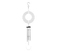Giwnhvx Sublimation Wind Spinner Blanks Décor Extérieur, Carillons Éoliens avec 4 Tubes en Aluminium Épaissi pour Maman Grand-Mère Femmes Durables