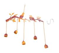 Giwnhvx Superbes Oiseaux Cloches Carillon Éolien Carillons Éoliens Créatifs Carillons Éoliens d'oiseaux pour L'Embellissement du Jardin Extérieur et de la Pièce Intérieure