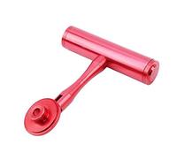 Giwnhvx Support de cadre en T pour vélo - Extensions de guidon de vélo - Support pour ordinateur - Rouge