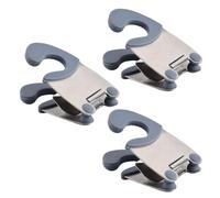 Giwnhvx Support de casseroles adapté pour porte-cuillères, poignée anti-brûlure, support simple, clip de fixation, accessoires de cuisine, outils A