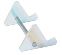 Giwnhvx Support de clavier amovible en acrylique multicolore - Plateau de bureau transparent - Plateau de clavier d'ordinateur - 1 couche
