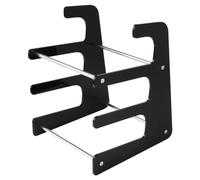 Giwnhvx Support de clavier mécanique à 3 niveaux pour rangement de trois claviers mécaniques, facile à installer, facile à utiliser, noir
