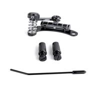 Giwnhvx Support de cordes vibrato pour guitare, vibrato plat, unité de vibrato pour guitares électriques LP Noir