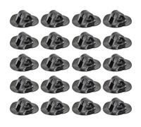 Giwnhvx Support de moteur de bateau gonflable, boucle fixe, boucle d'hélice de bateau en caoutchouc, kayak, canoë, petit accessoire