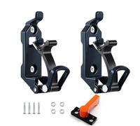 Giwnhvx Support de pelle de 2 pièces pour montage sur porte-bagages supports pour montage sur pale, accessoires montage mural polyvalent, noir
