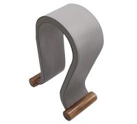 Giwnhvx Support de table en forme de U pour casque de jeu sur PC, support d'étagère, gris