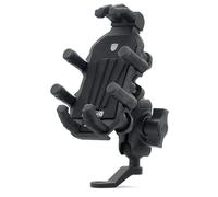 Giwnhvx Support de téléphone pour moto avec amortisseur de vibrations pour téléphones de 4,7 à 7,1", support universel pour rétroviseur, fabrication soignée