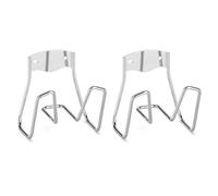 Giwnhvx Support de tuyau de jardin, crochet de tuyau de jardin, support mural pour tuyau d'eau, rallonges, tuyau de compresseur d'air, résistant 2 pièces