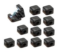 Giwnhvx Support Magnétique pour Boucle pour, Enrouleur de câble, Gestion des Câbles, Clip de Gestion des Câbles, Support de Stockage de Charge