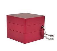 Giwnhvx Support magnétique pour craie de billard - Accessoires de billard carré - Boîte à chocolat - Outils de réparation de la peau pour billard