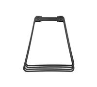 Giwnhvx Support Mazar pour boîte de camping en aluminium, support de réservoir d'eau de camping, support pliable en acier inoxydable, noir