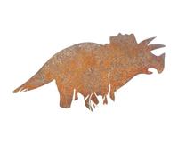Giwnhvx Surmatelas de Poteau de Clôture en Métal, Dinosaures F