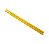 Giwnhvx Tambours et baguettes en nylon lumineux pour débutants, baguettes de batterie en nylon [orange]