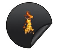 Giwnhvx Tapis de fosse pour feu de camp, tapis de barbecue résistant à l'huile et imperméable pour terrasse, patio, herbe extérieure