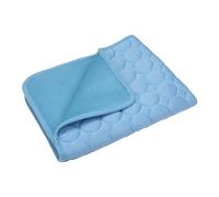 Giwnhvx Tapis de glace d'été rafraîchissant pour animal de compagnie Tapis respirant en soie glacée Fournitures pour chien