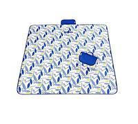 Giwnhvx Tapis de pique-nique imperméable 200 x 200 cm pliable portable en plein air tapis de camping large couverture de plage bébé multijoueur touristique tapis