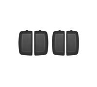 Giwnhvx Tapis de protection en silicone pour poignée de porte de voiture Lixiang 2022 2023 L7 L8 L9 Noir