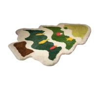 Giwnhvx Tapis de sol nordique imitation cachemire pour salle de bain - Décoration d'hôtel - Couverture de chevet A