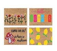 Giwnhvx Tapis d'été antidérapant, absorbant, pour salle de bain, cuisine, entrée