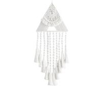 Giwnhvx Tapisserie Boho Macramé Dream Catcher Native Dream Catcher Boho Tissé Maison Ornement Suspendu B Environ 72 cm
