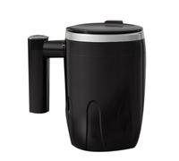 Giwnhvx Tasse à café auto-mélangeuse rechargeable par USB 380 ml Noir