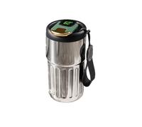 Giwnhvx Tasse à café en acier inoxydable avec affichage LED intelligent de la température